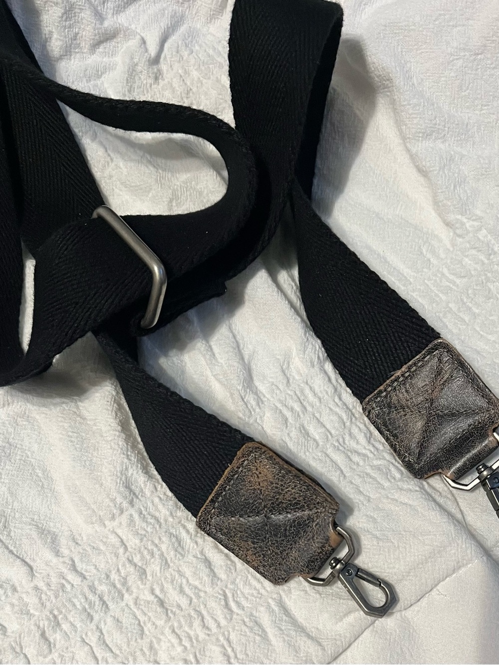 Bed Stu Black/ Nectar Lux Replacement strap for bag.